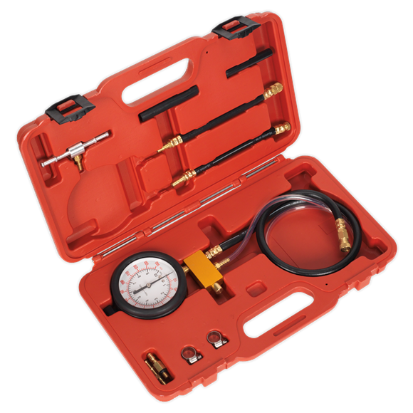Sealey VSE211 Fuel Injection Pressure Test Kit - Test Port