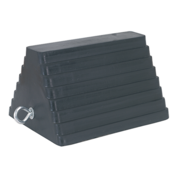Sealey WC03 Rubber Wheel Chock 3.8kg - Single
