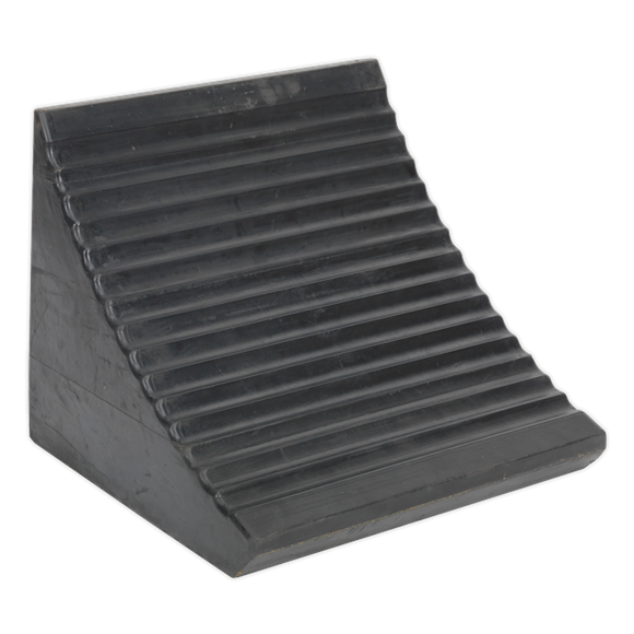 Sealey WC12 Heavy-Duty Rubber Wheel Chock 12kg - Single