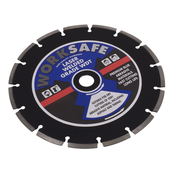 Sealey WDT300/20 Asphalt/Tarmac Diamond Blade Ø300 x 20mm