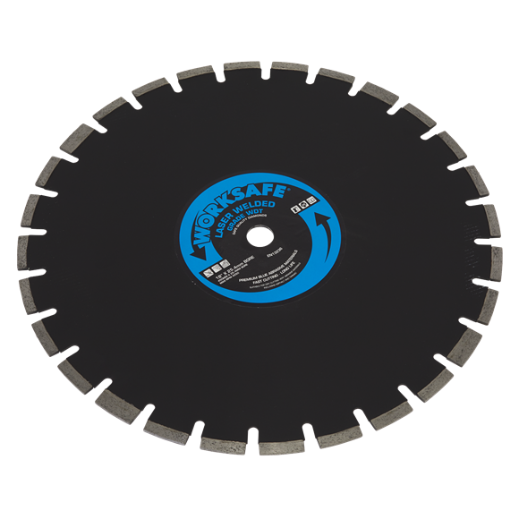 Sealey WDT450 Asphalt/Tarmac Diamond Blade Ø450 x 25mm