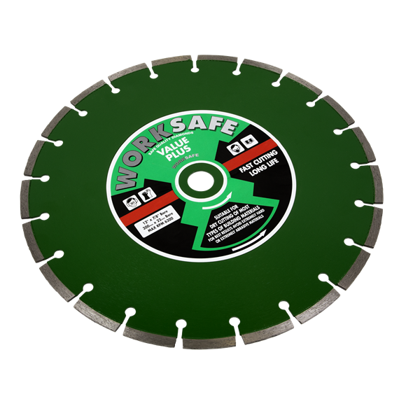 Sealey WDVP300/78 Value Plus Diamond Blade Ø300 x 22mm