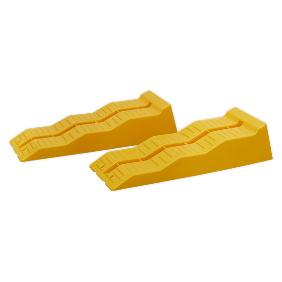 Sealey WL301 Levelling Ramps - 3-Stage 2.5tonne Capacity per Ramp 5tonne Capacity per Pair