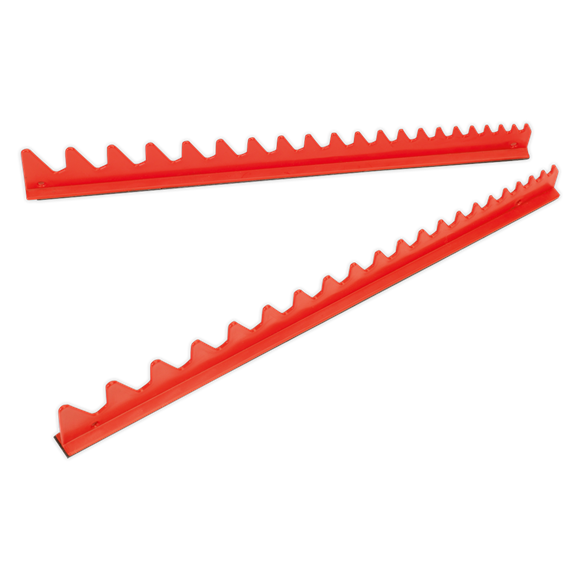 Sealey WR02 Sharks Teeth Spanner Rack Magnetic 2pc