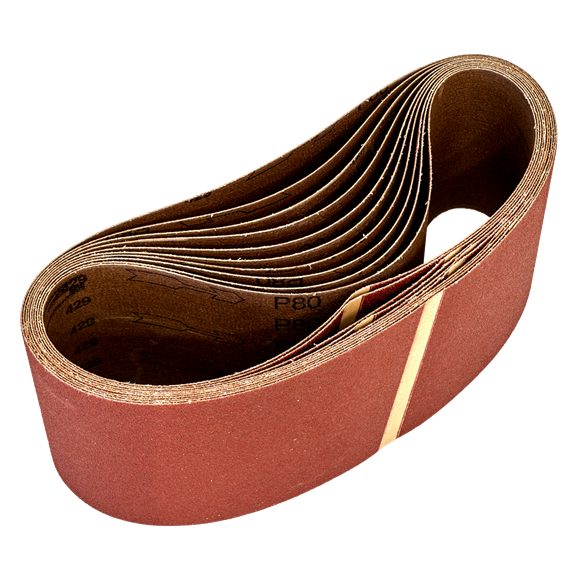 Sealey WSB6280 Sanding Belt 100 x 620mm 80Grit - Pack of 10