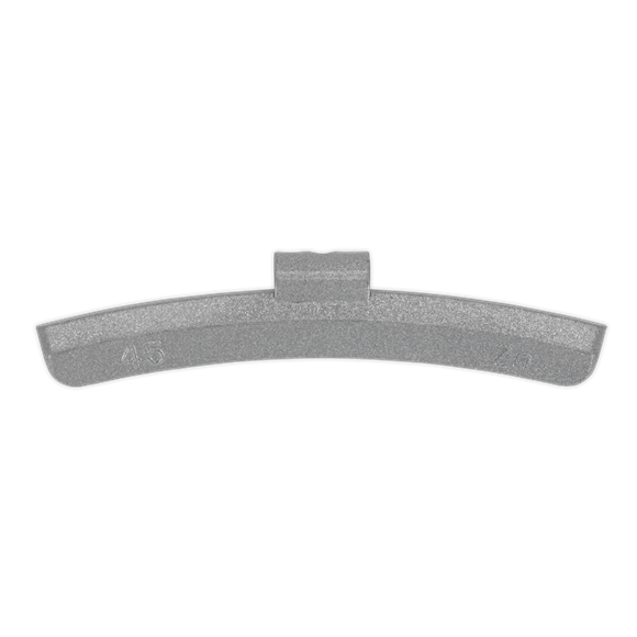 Sealey WWAH45 Wheel Weight 45g Hammer-On Plastic Coated Zinc for Alloy Wheels Pack of 50