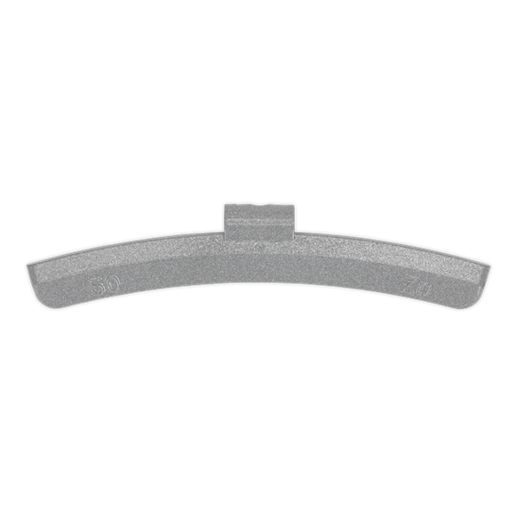 Sealey WWAH50 Wheel Weight 50g Hammer-On Plastic Coated Zinc for Alloy Wheels Pack of 50