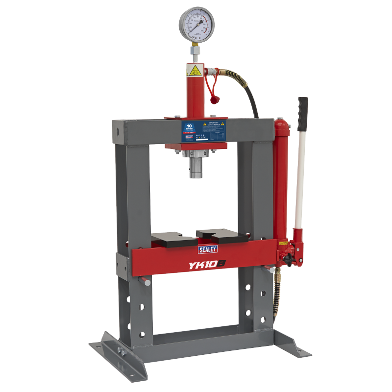 Sealey YK10B Hydraulic Bench Type Press 10 Tonne